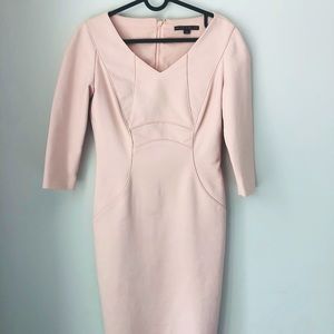 Antonio Melani Stretch Crepe Sleeve Dress